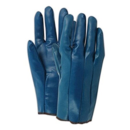 Magid Chemical Resistant Gloves, Blue, L, 12 PK 3822L